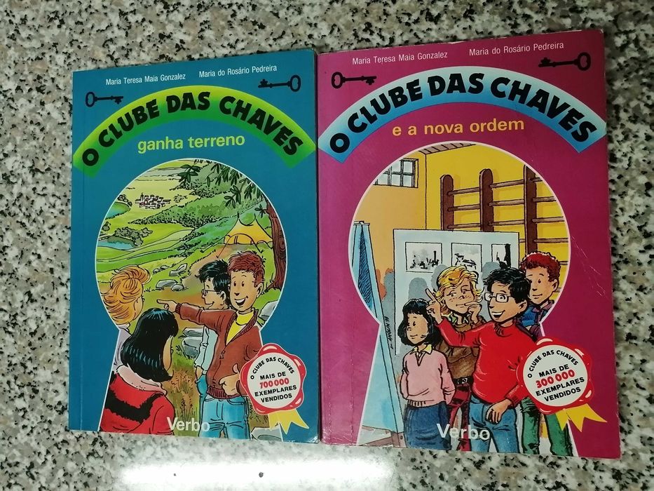 Livros “O clube das Chaves”