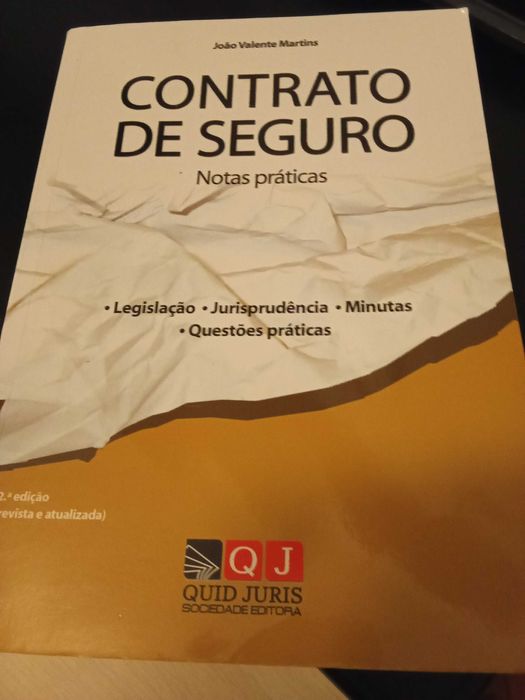 Contrato do seguro - Notas práticas