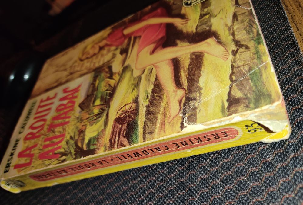 Livro - La Route au Tabac (Tobacco Road), Erskine Caldwell - francês