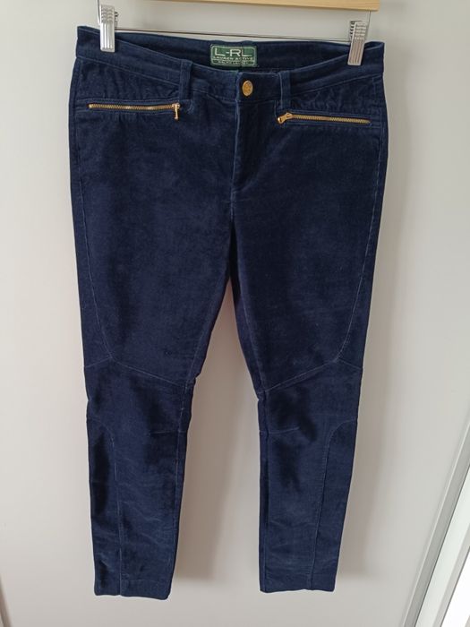 Spodnie sztruksowe sztruksy Ralph Lauren r 34 XS