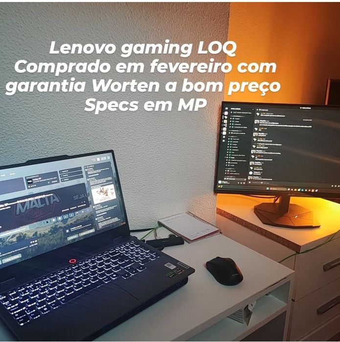 Lenovo gamer com garantia