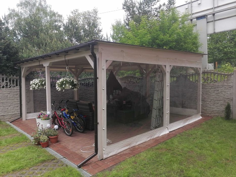 Plandeki , rolety na tarasy , altany , ogródki restauracyjne