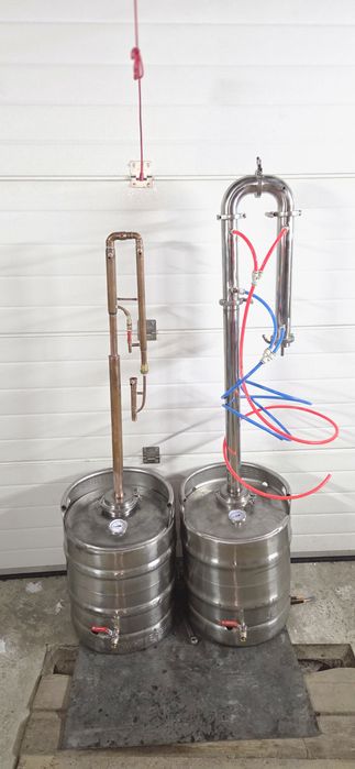 Кег перероблений під кубік 50, 100