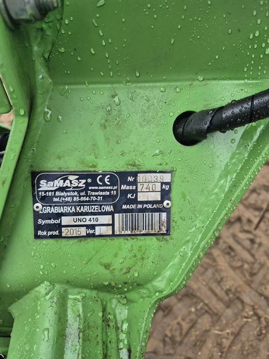 Zgrabiarka Samasz Uno 410