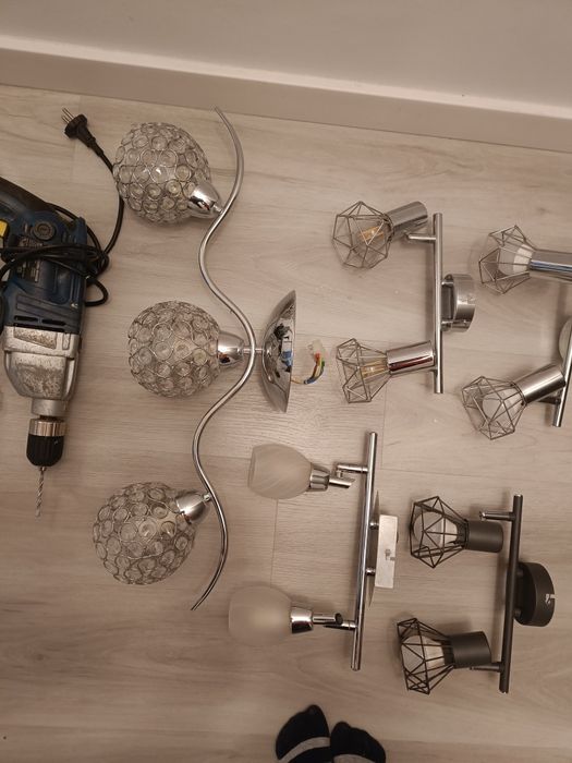 Nowoczesne Żyrandole 5szt