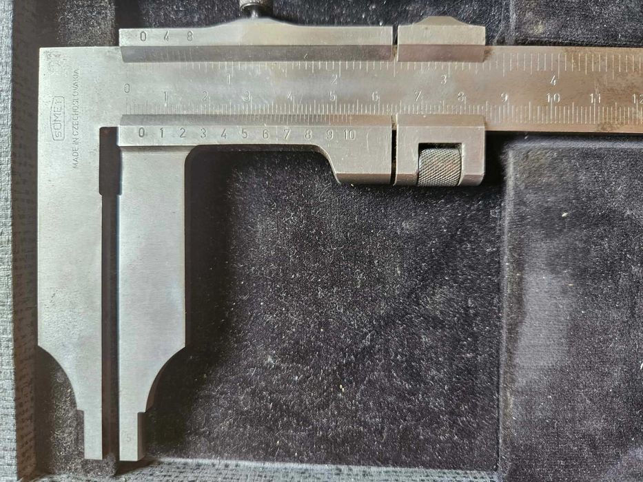 Analogowa suwmiarka warsztatowa Somet 400 mm Czechosłowacja