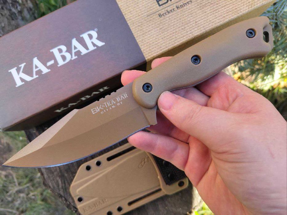 Брелок компактний EDC фіксед фултанг Ka-Bar BK18 Becker Harpoon