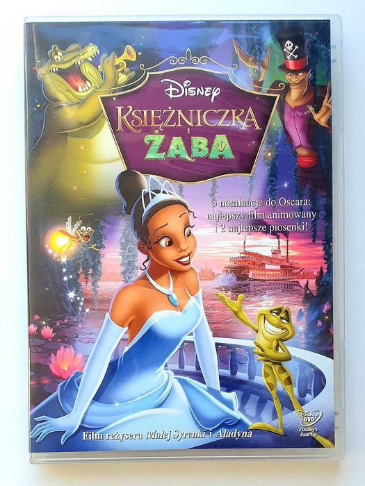 Księżniczka i Żaba, Walt Disney, film na DVD
