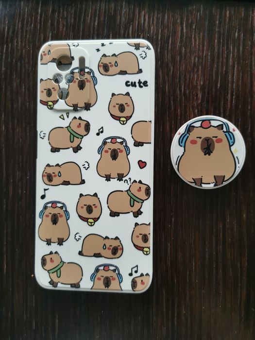 Case pokrowiec etui  Capibara REDMI NOTE 10 4G