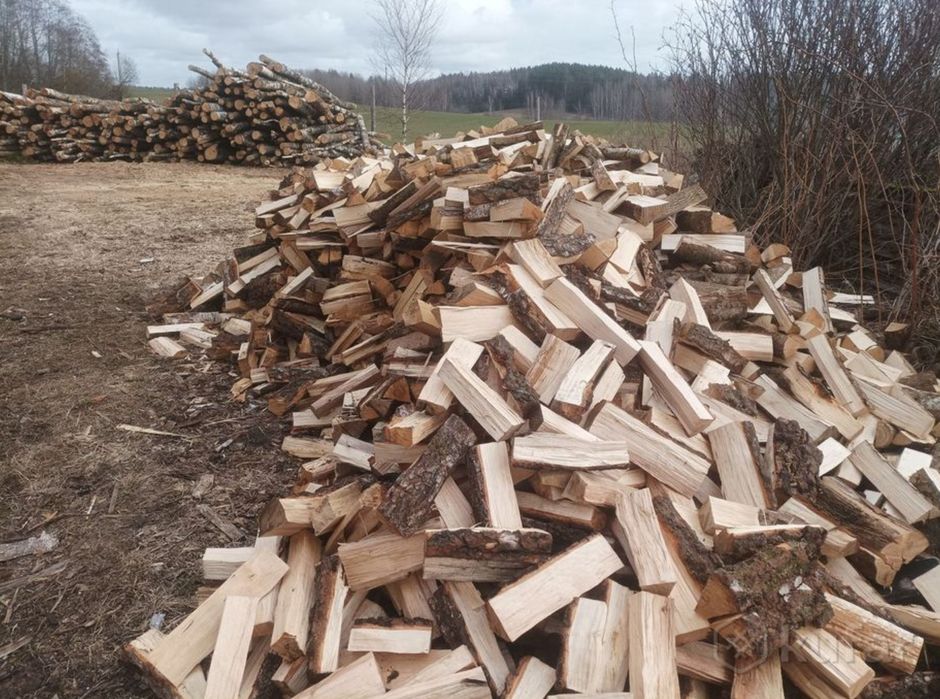 Сухі дрова дуб акація без посередників доставка. 40-45 см