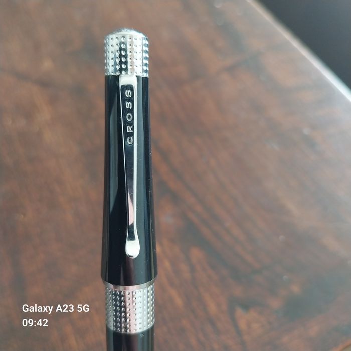 Esferográfica Cross Beverly Black Lacquer (C/ Caixa Original) – Como Nova