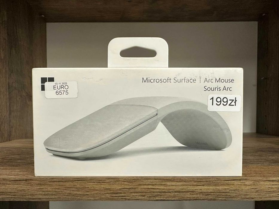 Mysz bezprzewodowa MICROSOFT Surface Arc Mouse Souris Arc jasnoszary stan bdb gwarancja