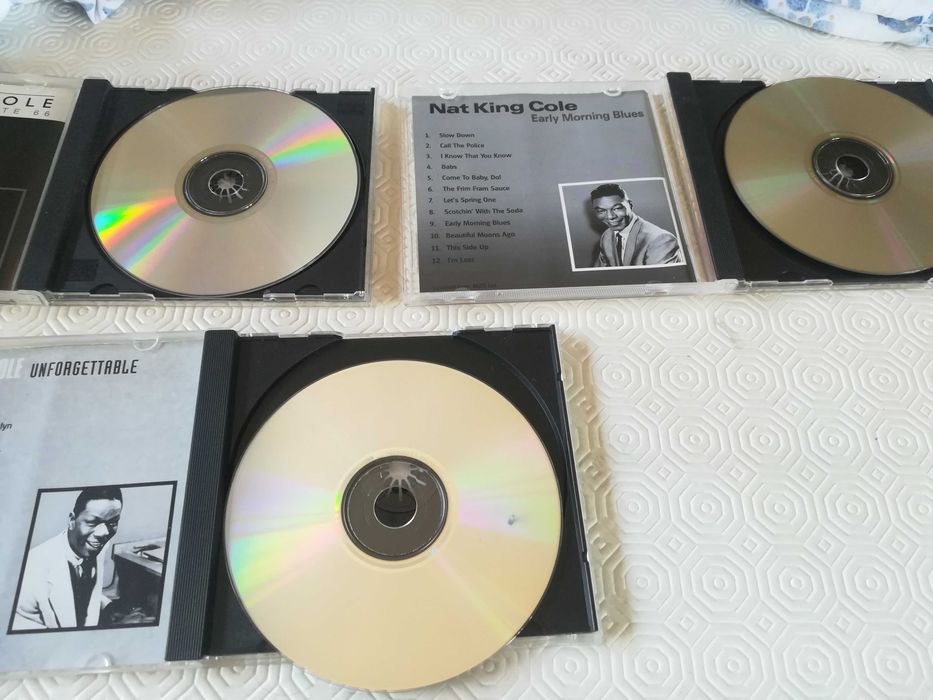 Nat King Cole CD's - ótimo estado