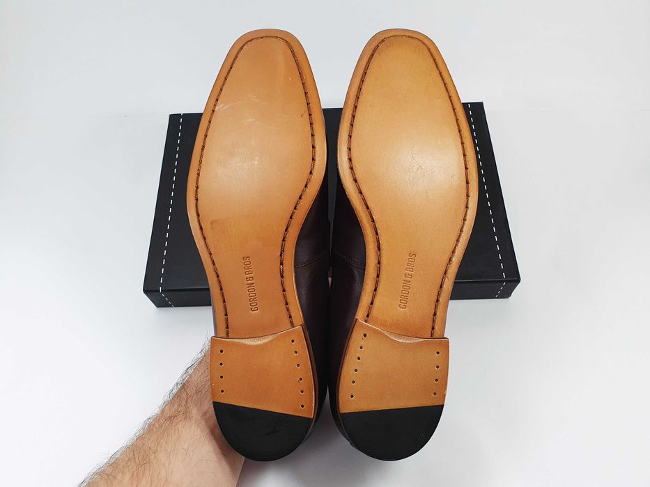 Мужские коричневые туфли GORDON & BROS Made in Germany 44 45