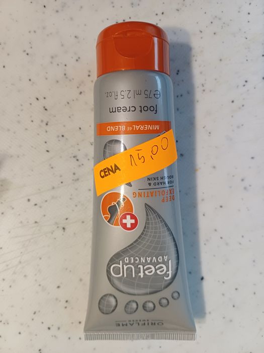 Złuszczający krem do stóp