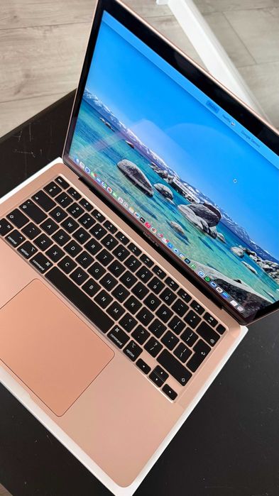 Macbook Air M1 8/256gb Rożowe złoto