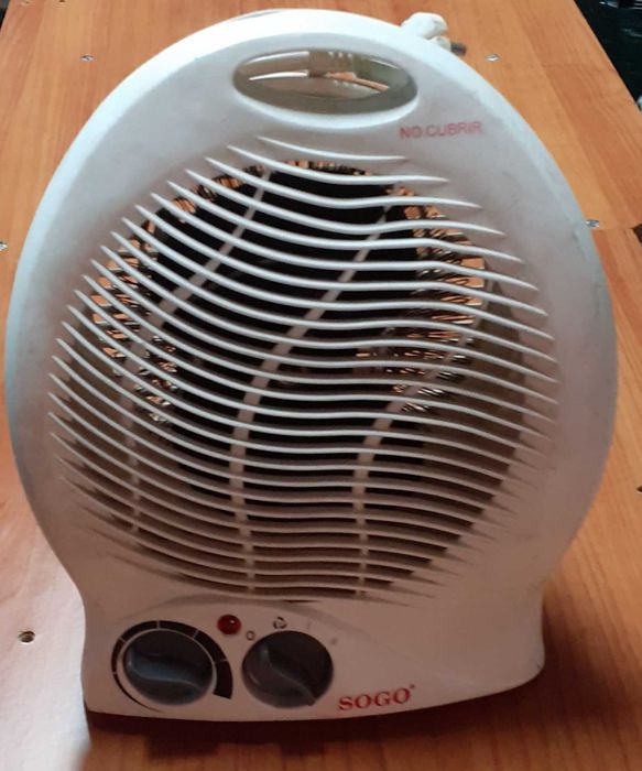 Ventilador elétrico com termostato
