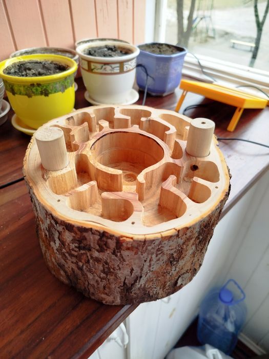 Деревянная муравьиная ферма. Дерев'яний формікарій (гніздо) для мурах.