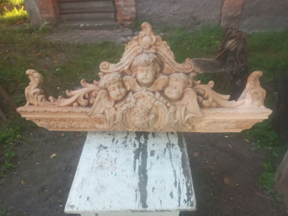 Антикварна тєракотова дєталь інтєреру