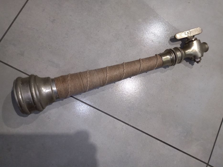 Prądownica strazacka antyk