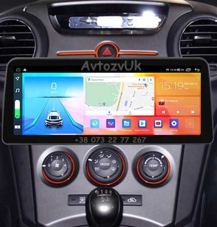 Магнитола CARENS Kia Каренс GPS USB Tesla 2 din дин CarPlay Android 15
