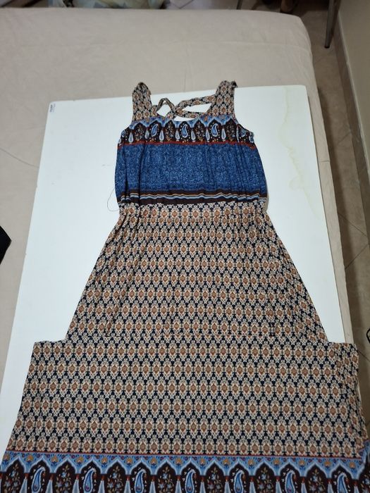 Vestido verao comprido