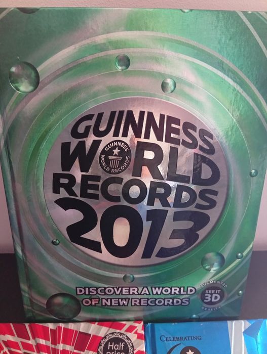 Conjunto de livros Guiness book