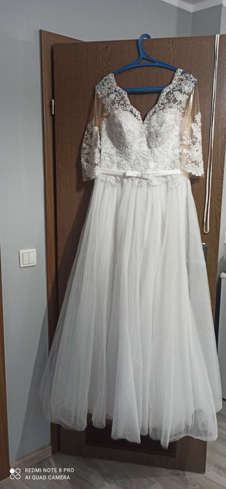 Piękna suknia ślubna