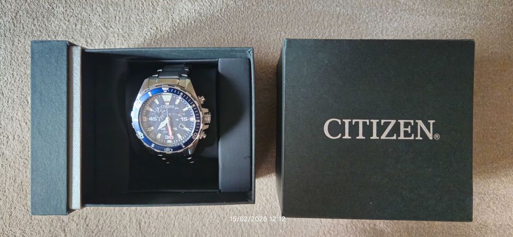 Relógio CITIZEN Eco-drive AT2431-87L a bateria solar