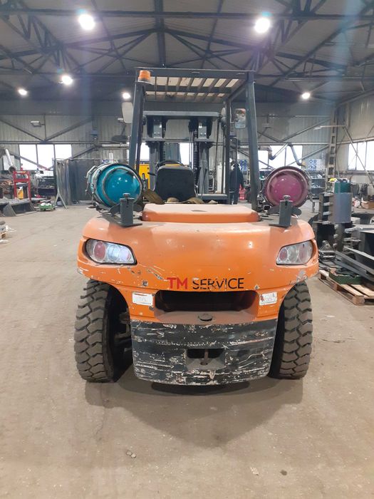 Wózek widłowy Shangli CPYD60, gaz, 2011r, 4362 mth, udźwig 6000kg