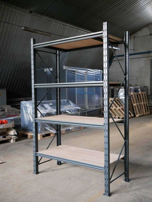 Палетні стелажі для складу. Стелажі в гараж, на виробництво, опт. базу