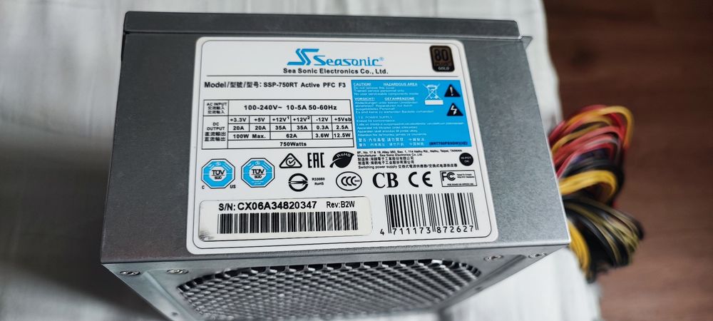Блок живлення Seasonic SSP-750RT 80+gold