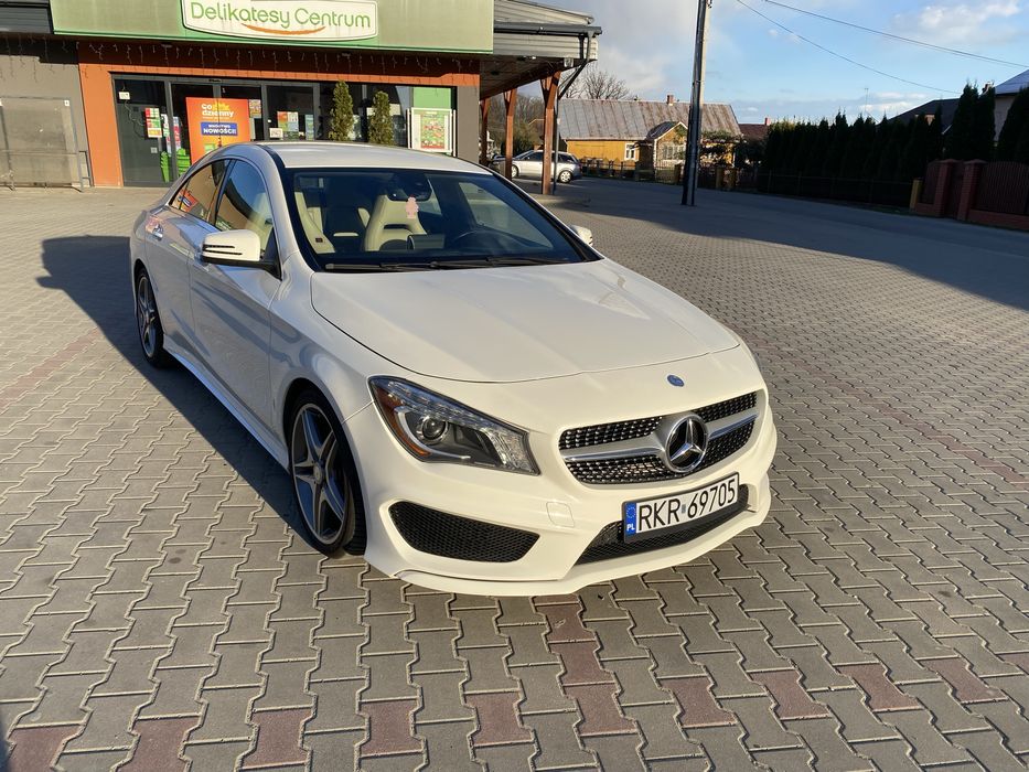 Mercedes-Benz CLA 250 w117 2.0 211KM 2015r.AMG Pakiet,7G-DCT,Jasne Skóry,Led