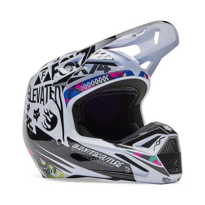 Kask FOX V1 Image Cosmo S M L XL MX Cross ATV