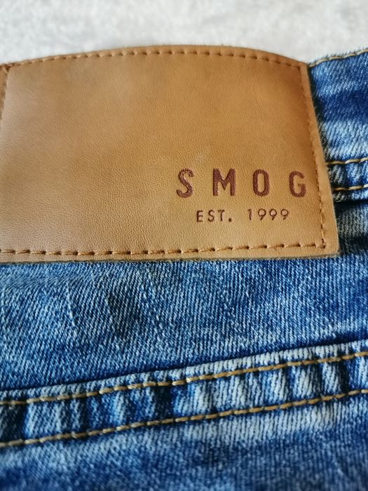 Spodnie jeansowe krótkie S Smog