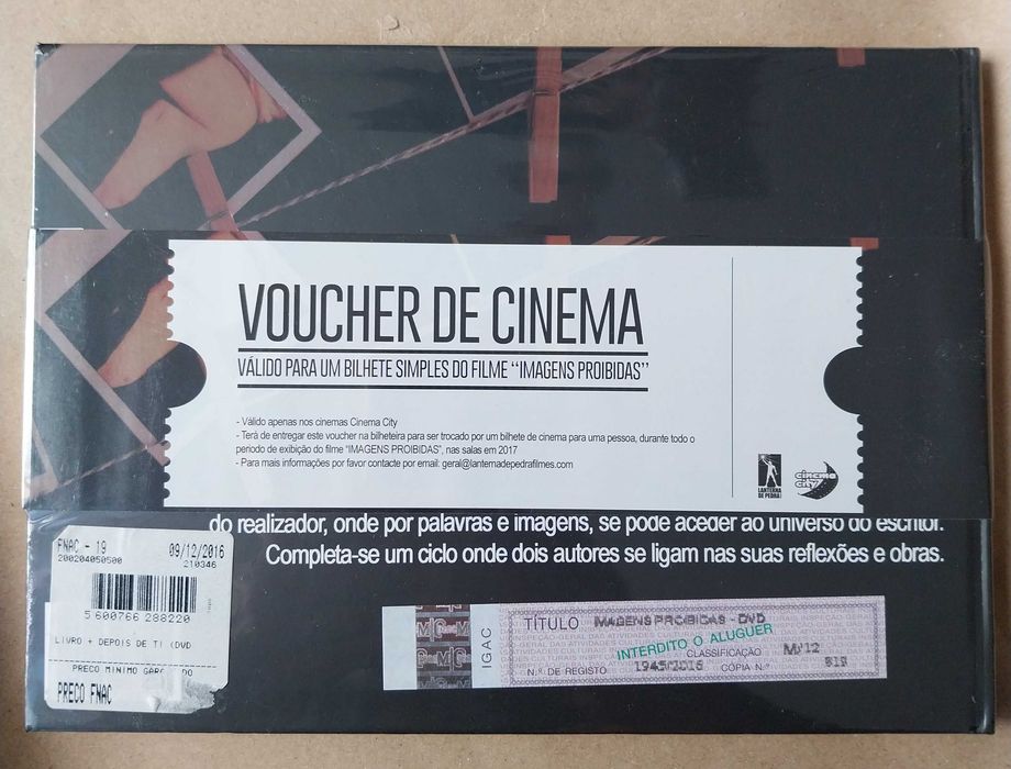 livro + dvd: Pedro Paixão “Imagens proibidas – Depois de ti”