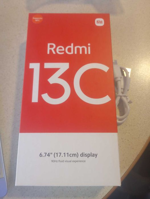 REDMI  13C Midnight Black 6GB RAM 128GB ROM.
