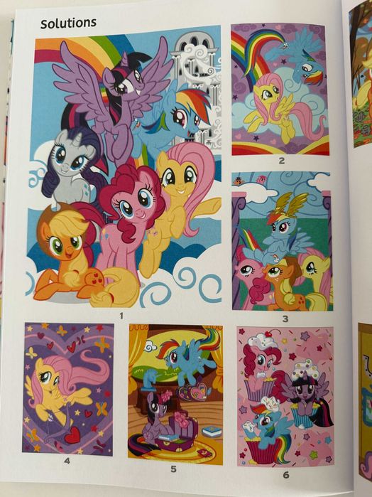 ДЕФЕКТ розмальовка My Little Pony по номерах французьке видання Hachette