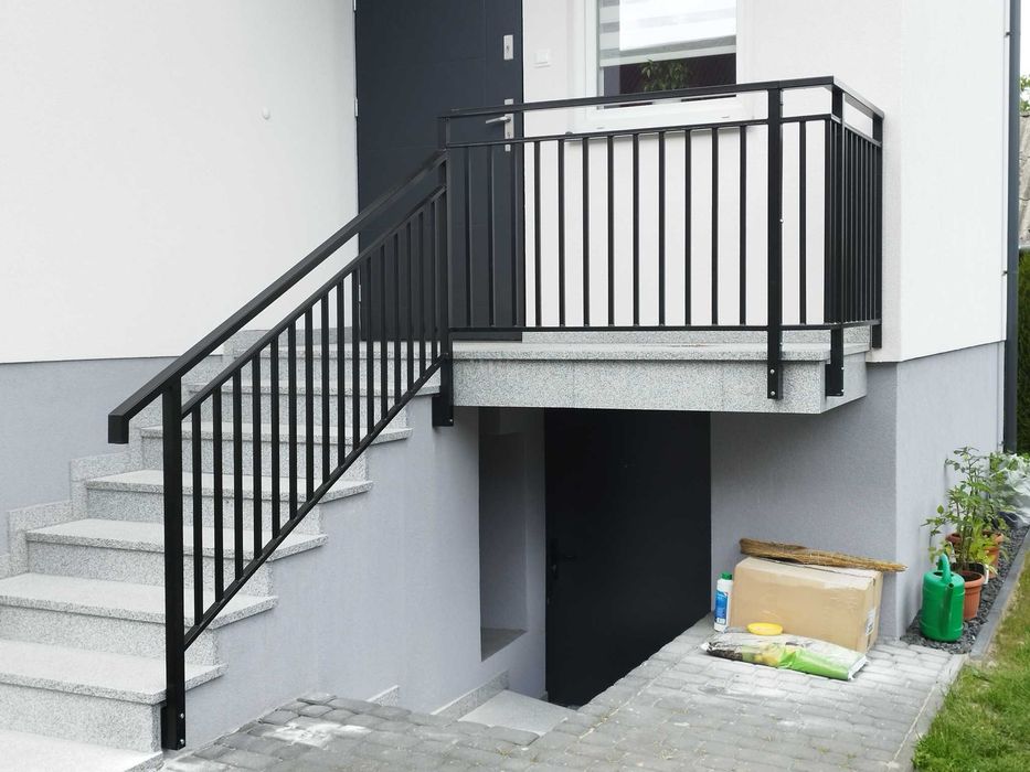 Balustrady metalowe zewnętrzne/wewnętrzne       barierka/balkon/schody