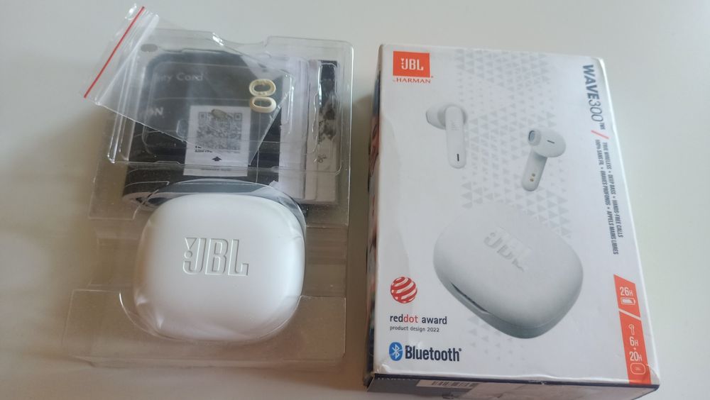 Słuchawki JBL Wave 300TWS ~ Uszkodzone