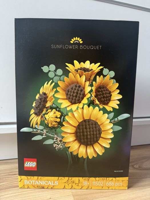 Klocki Lego słoneczniki, 11502, nowe
