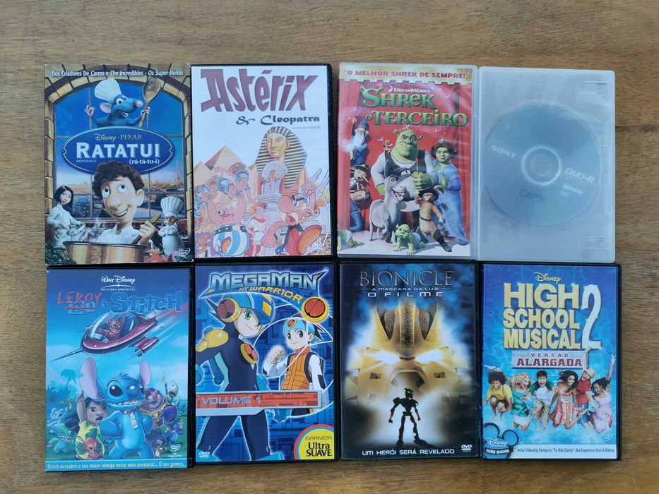 Conjunto de DVD InfantoJuvenis
