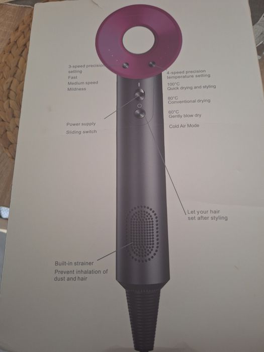 Suszarka do Włosów 5 końcówek