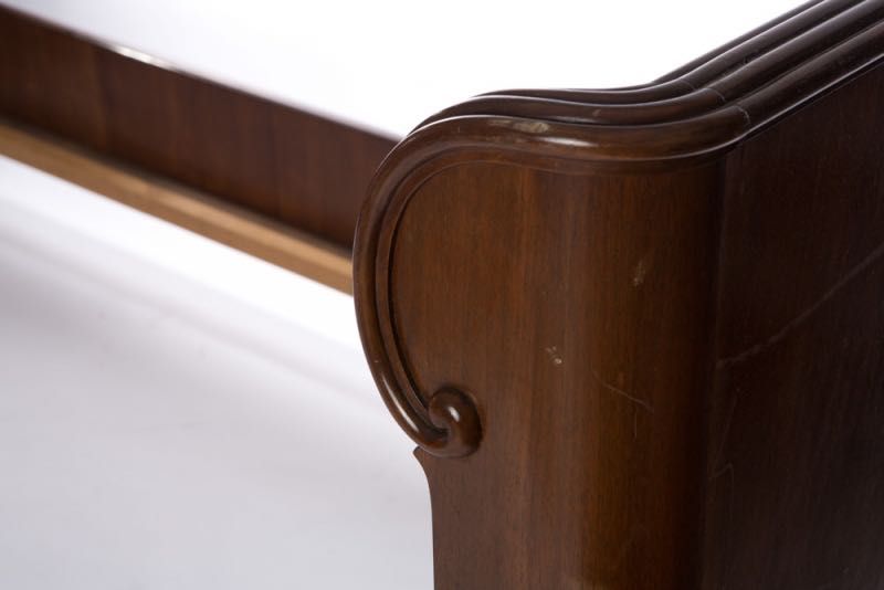 Cama individual vintage, sem estrado