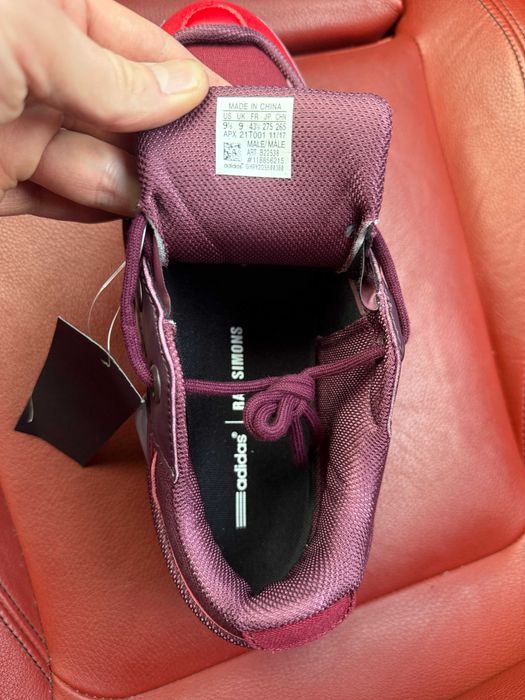 (ОПЛАТА ПІСЛЯ ОГЛЯДУ)Raf simons x Adidas Osweego Red Раф СІмонс