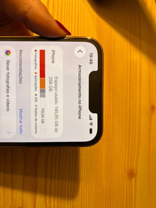 iPhone 13 Pro, 256 gb- 100% bateria