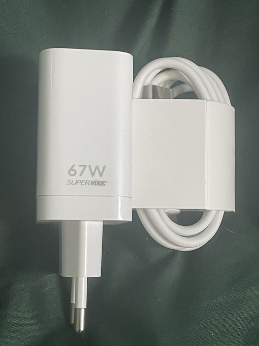 Ładowarka nowa One plus 67w SuperVooc z przewodem om