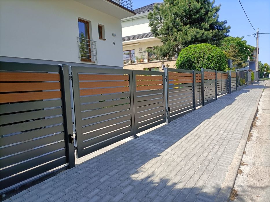 Ogrodzenia bramy metalowe