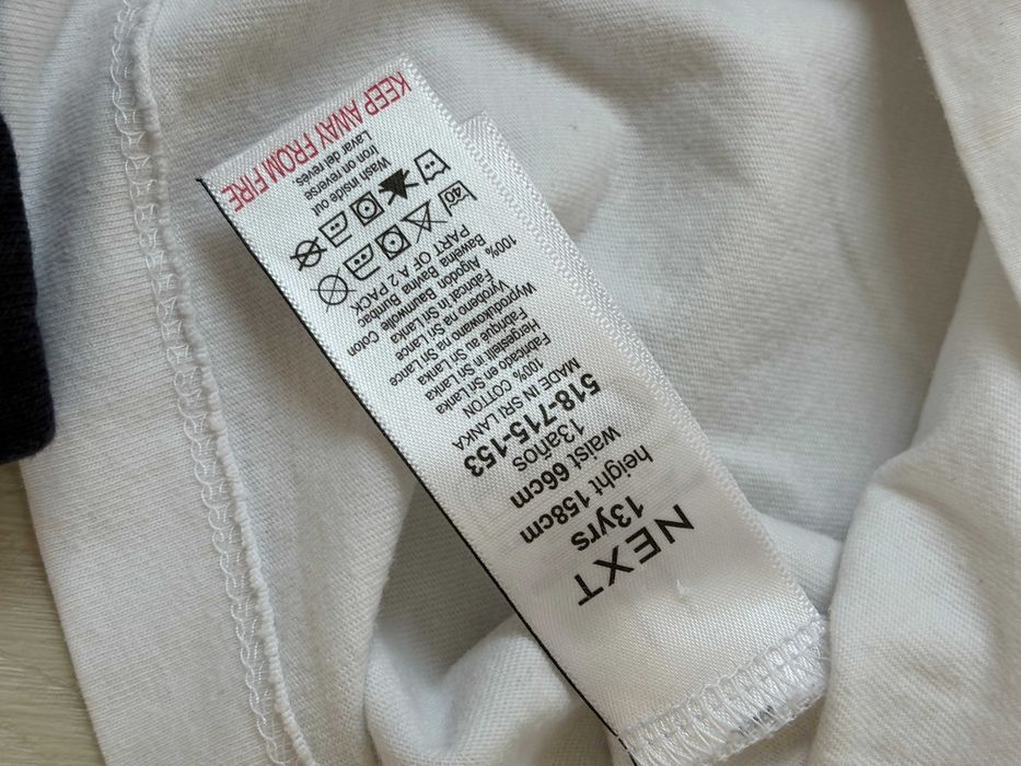 zestaw WF 152/158 koszulka Next spodenki Esprit gratis legginsy Esprit