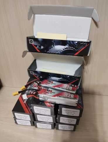 Акумулятор GAONENG GNB 2S 7.6V 720mAh 100C LiHV XT30 2S  FPV дрона